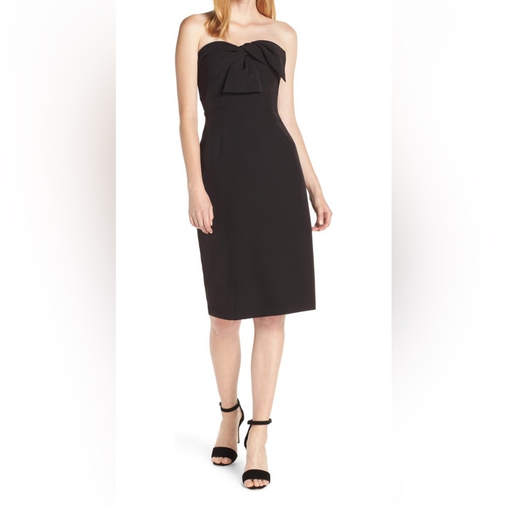Sam Edelman Black Midi Dress